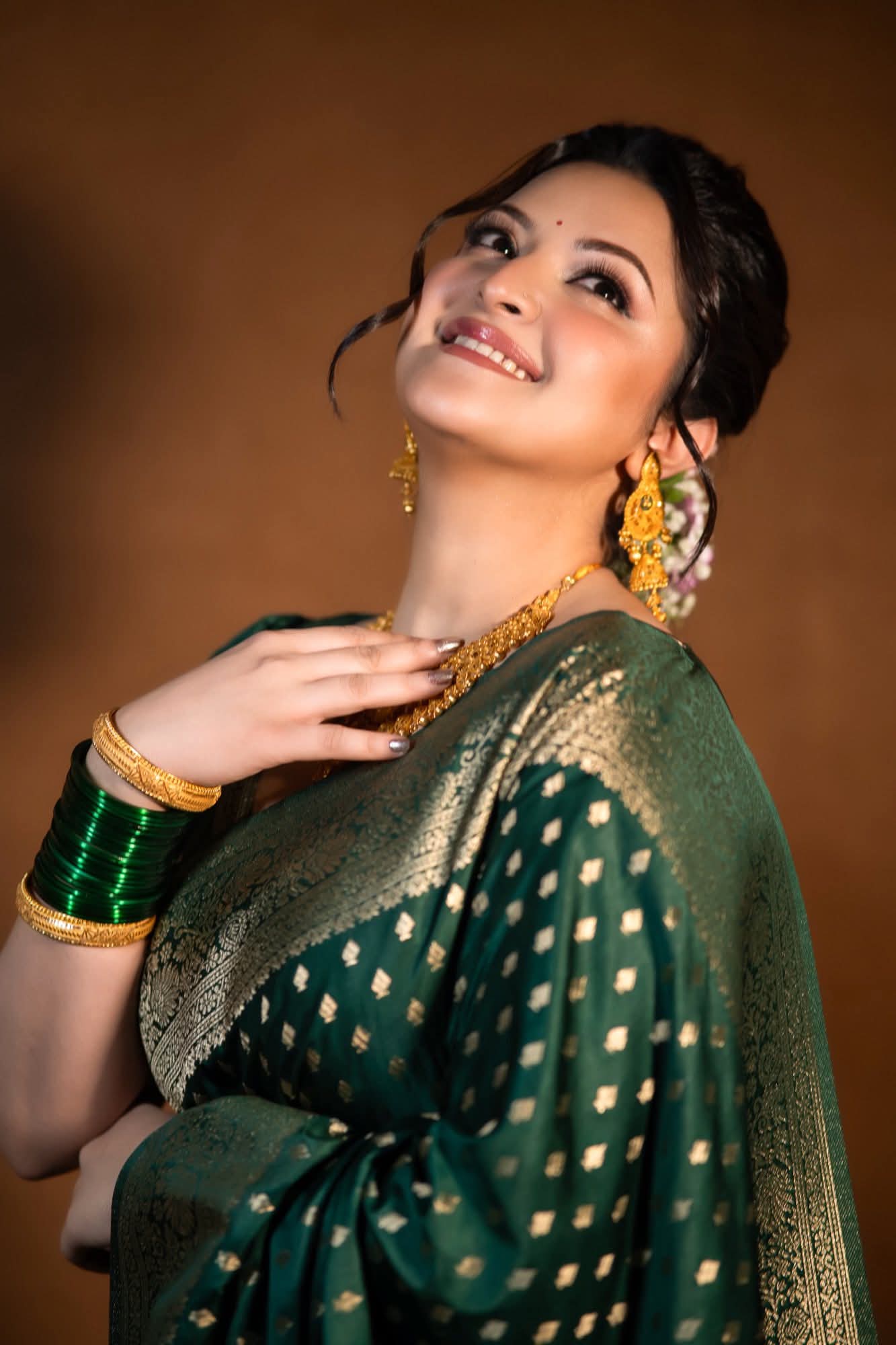প্রিমিয়াম কাতান শাড়ি - Image 2